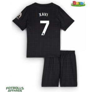 Tottenham Hotspur Xavi Simons #7 Bortaställ Barn 2025-26 Kortärmad (+ Korta byxor)